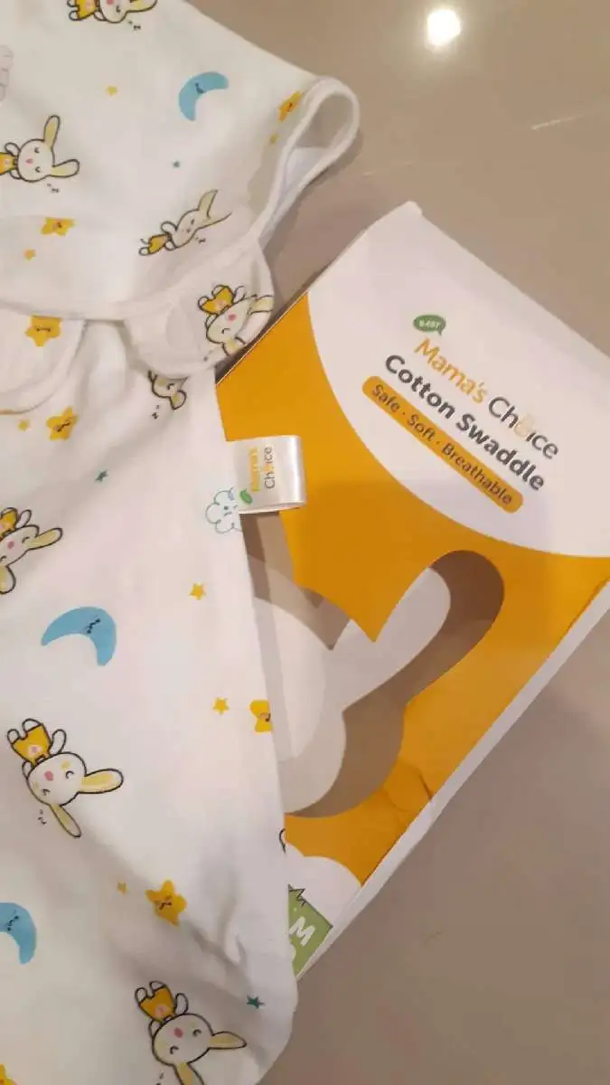 ผ้าห่อตัวทารก 0-6 เดือน ถุงนอนเด็กทารก สำเร็จรูป แบบเวลโครเทป ระบายอากาศดี ให้ลูกน้อยหลับสนิทตลอดคืน- Baby Instant Swadd