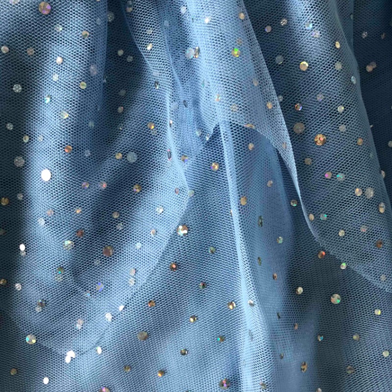 เดรสเเขนกุด H&M สีฟ้า ลาย Frozen2