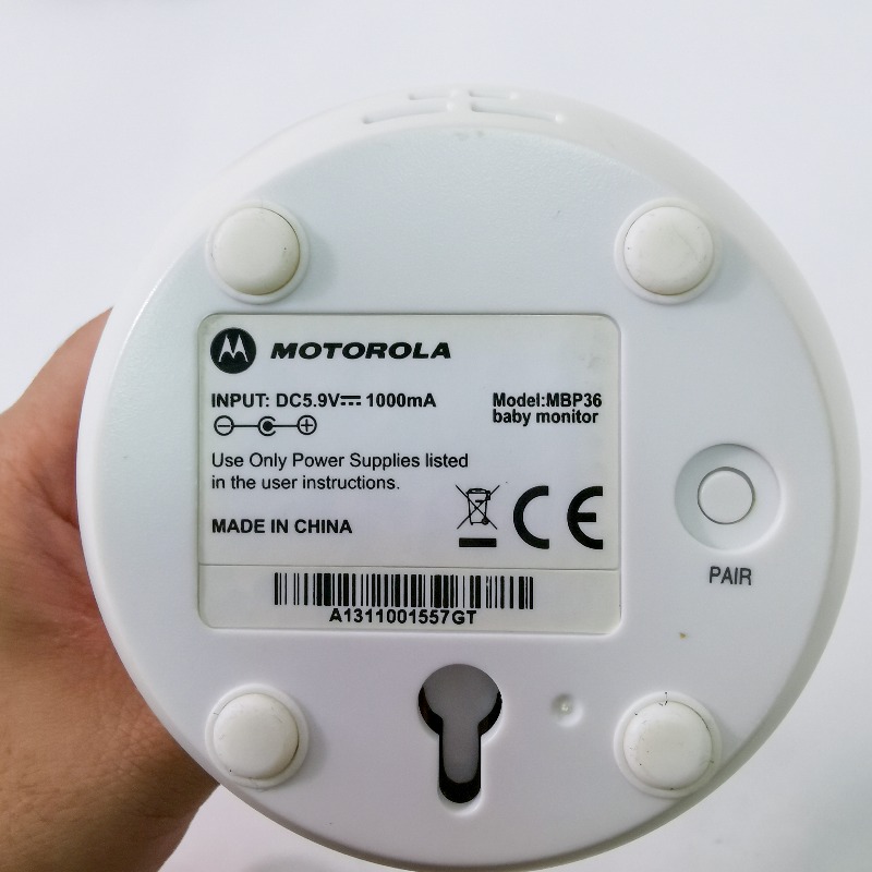 กล้องเสริมสำหรับเบบี้มอนิเตอร์ Motorola รุ่น MBP 36 baby monitor