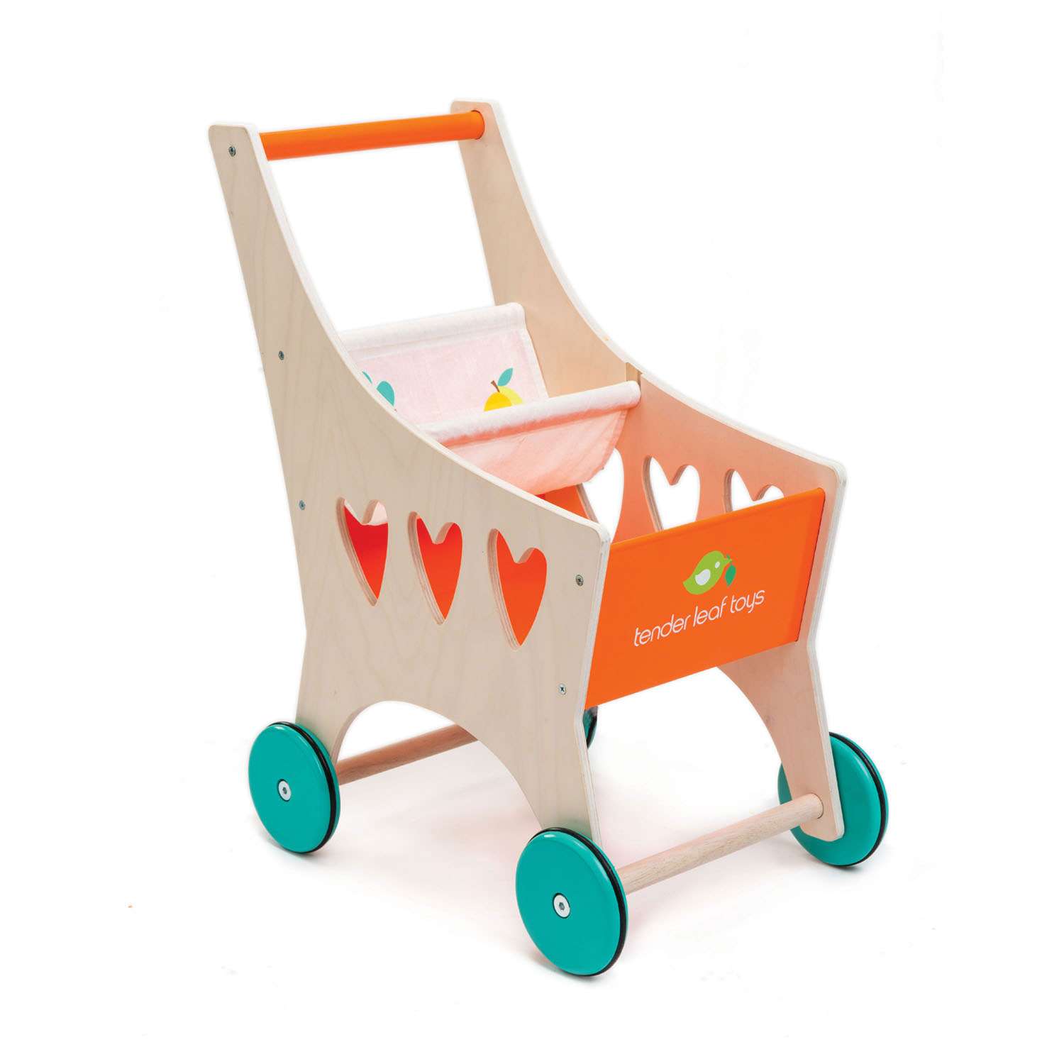 Tender Leaf Toys ของเล่นไม้ ของเล่นเด็ก รถเข็นช้อปปิ้ง Shopping Cart