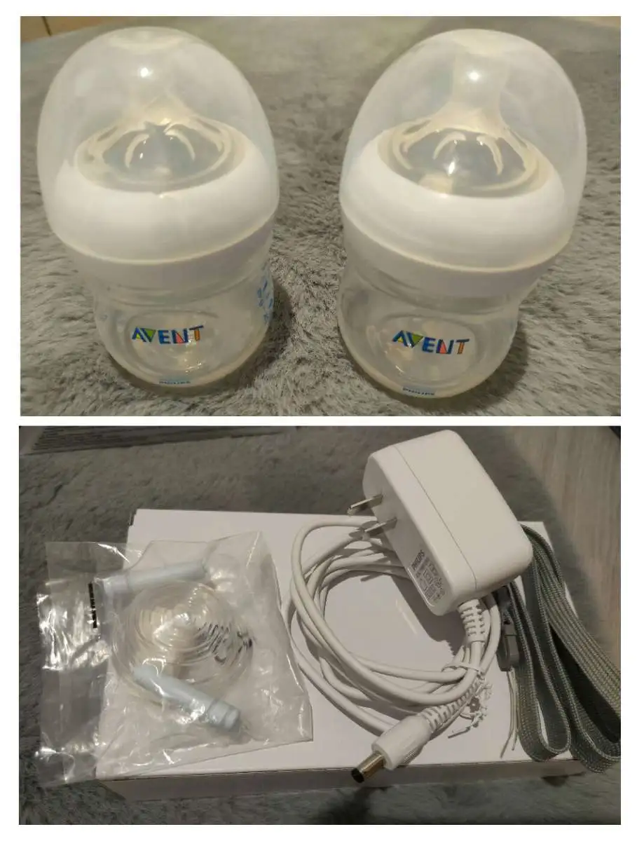 Philips Avent ชุดเครื่องปั๊มนม อิเล็กทรอนิกส์ แบบปั๊มคู่ รุ่นคอมฟอร์ทแอนด์คอนวีเนี่ยน SCF303/01