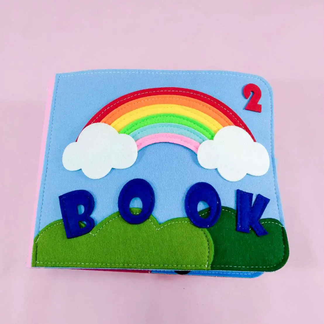 Quiet Book 📚 หนังสือผ้า ฝึกทักษะพัฒนาการเด็ก  BOOK