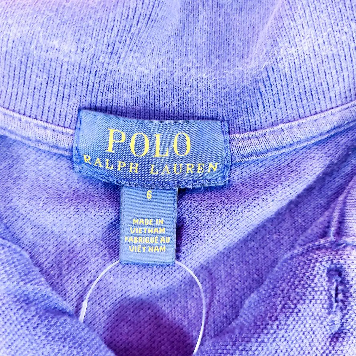 Polo Ralph Lauren เสื้อโปโลคอปกสีกรม 6