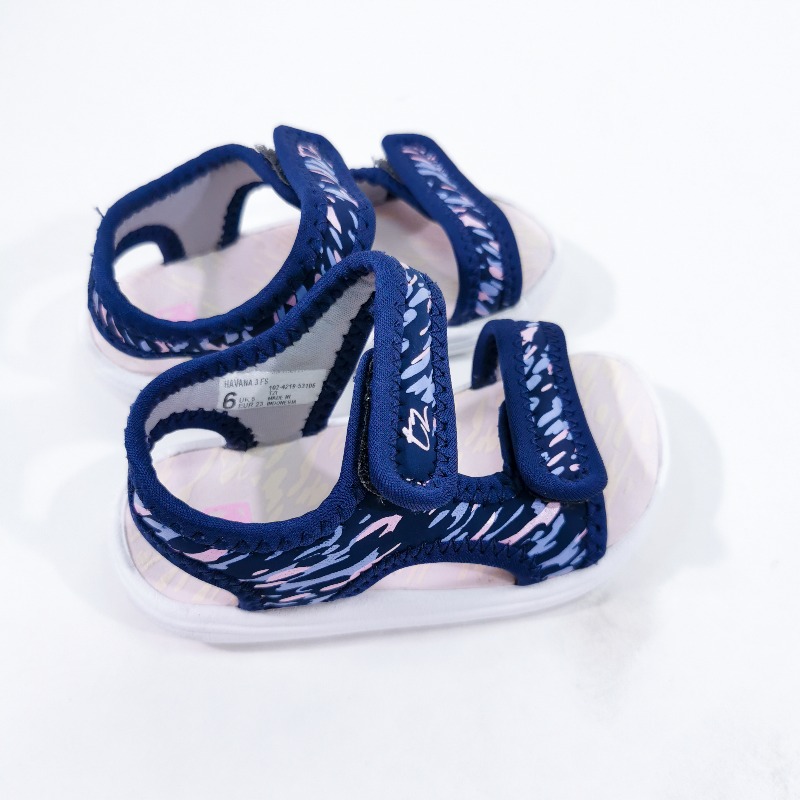 Toezone รองเท้าแตะสำหรับเด็กหัดเดิน รุ่น HAVANA 3 FS NAVY/CANDY Size 6US = 12.5 CM