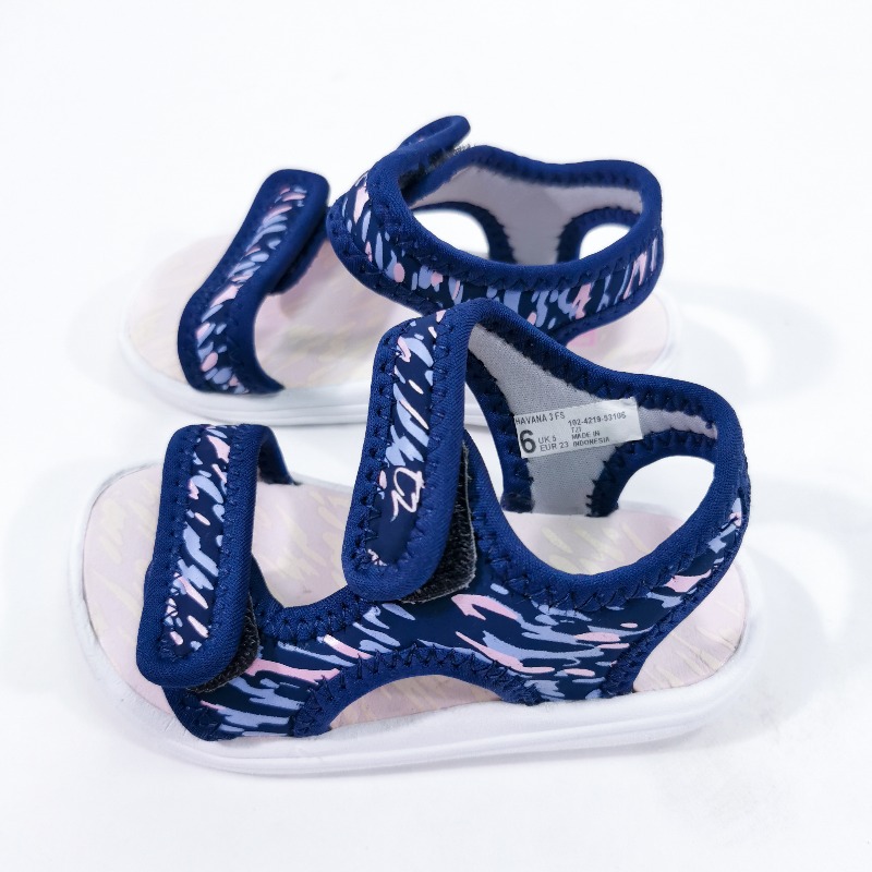 Toezone รองเท้าแตะสำหรับเด็กหัดเดิน รุ่น HAVANA 3 FS NAVY/CANDY Size 6US = 12.5 CM