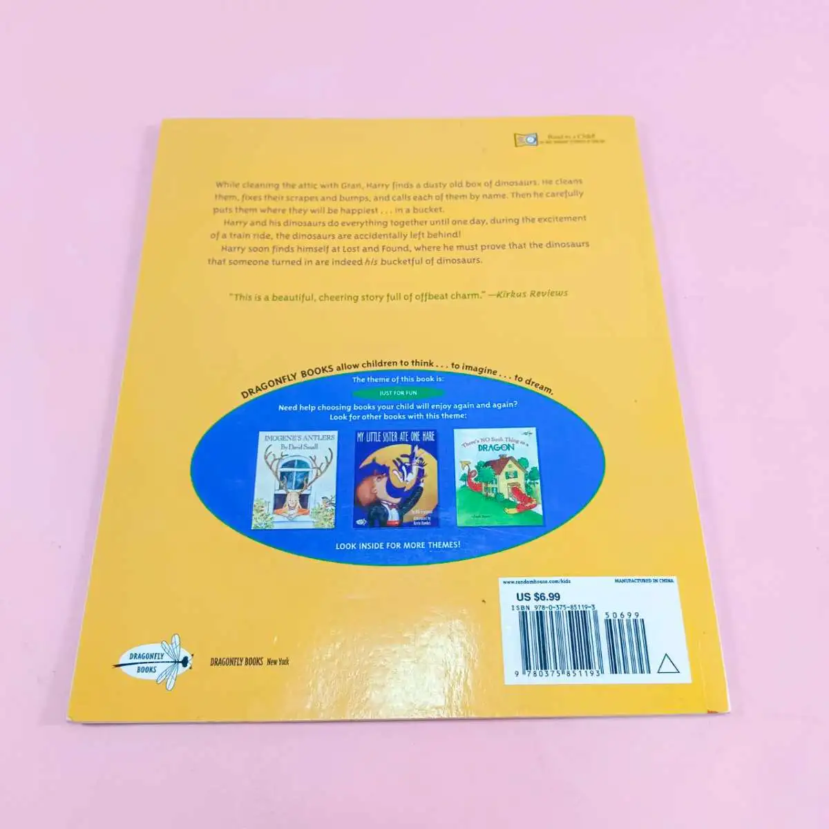 หนังสือเด็กภาษาอังกฤษ  Harry and the Bucketful of Dinosaurs 