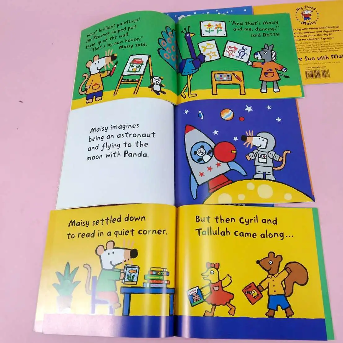 ชุดหนังสือ Maisy Mouse Collection 10 Books Set Series 2 Lucy Cousins Early Learner Children 