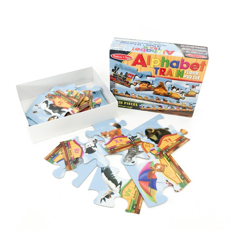 Melissa & Doug Alphabet Train Floor Puzzle - 28 Pieces