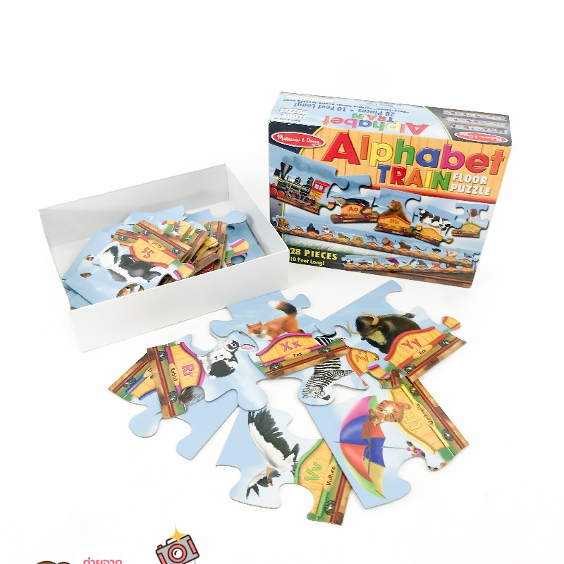 Melissa & Doug Alphabet Train Floor Puzzle - 28 Pieces