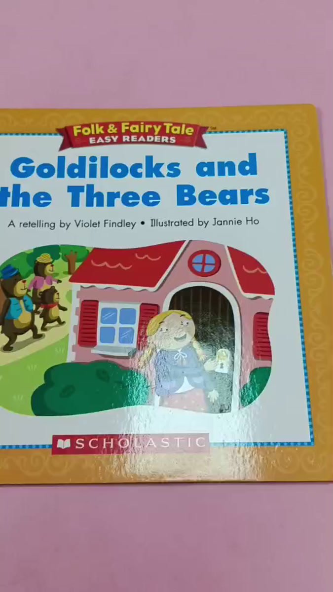 หนังสือ Goldilocks and the Three Bears 