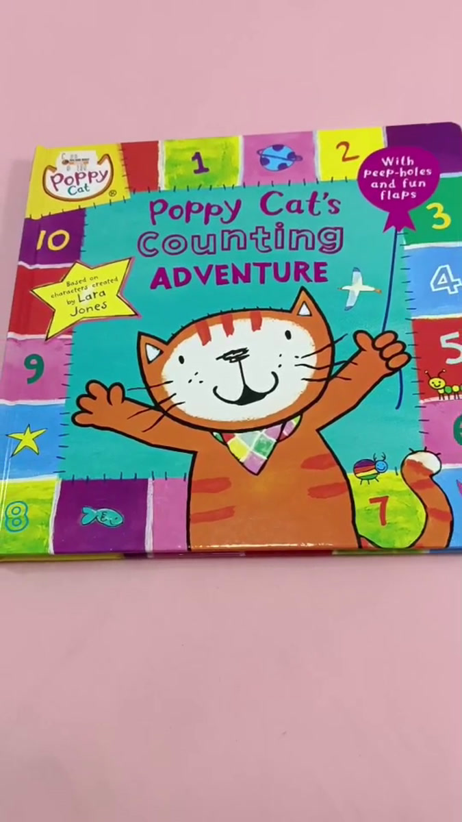 หนังสือ Poppy Cat's Counting Adventure