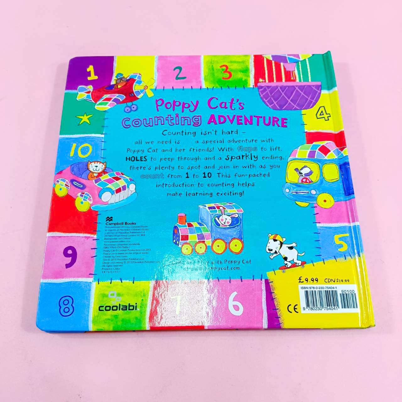 หนังสือ Poppy Cat's Counting Adventure