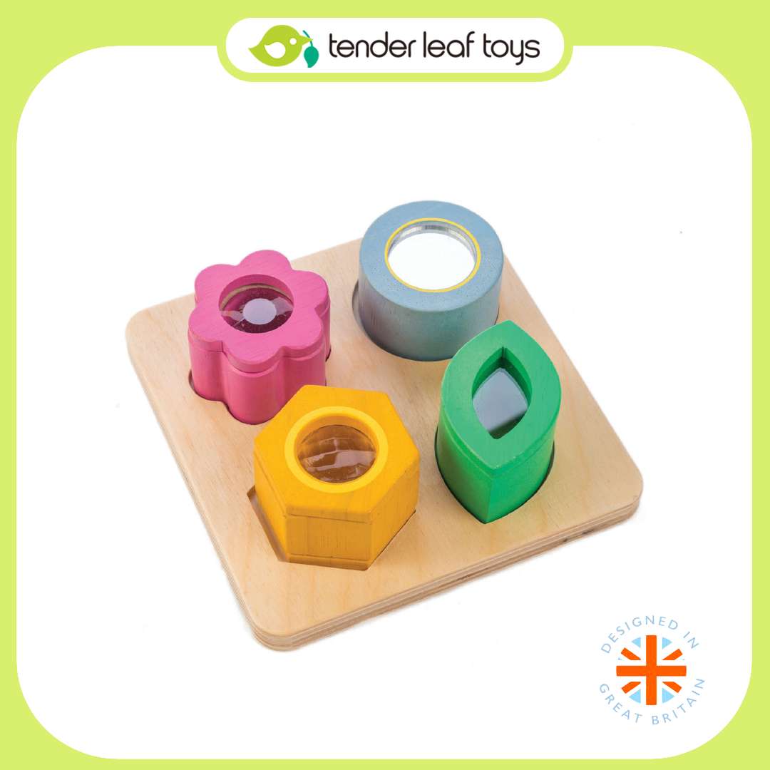 Tender Leaf Toys ของเล่นไม้ ของเล่นเด็กเล็ก ชุดพัฒนาการสายตา Visual Sensory Tray