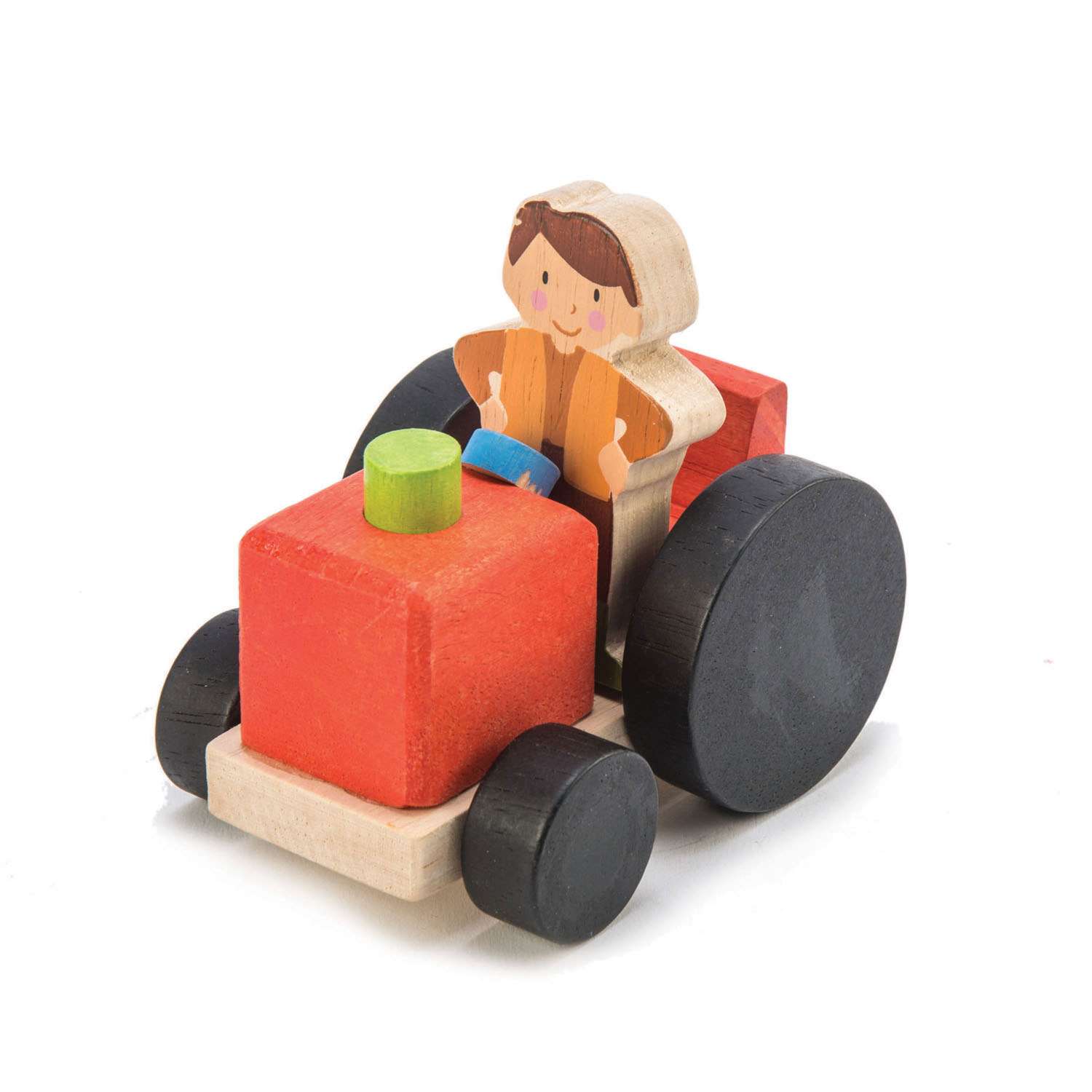 Tender Leaf Toys ของเล่นไม้ ของเล่นบทบาทสมมติ ชุดฟาร์มพกพา Little Barn Set